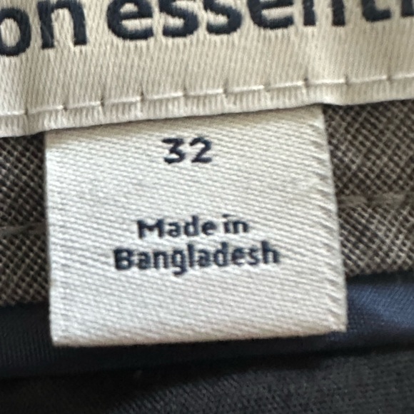 NEW Amazon Essentials Slim Fit 7” Shorts Navy Blue 100% Cotton Men's Size 32 - Picture 7 of 7